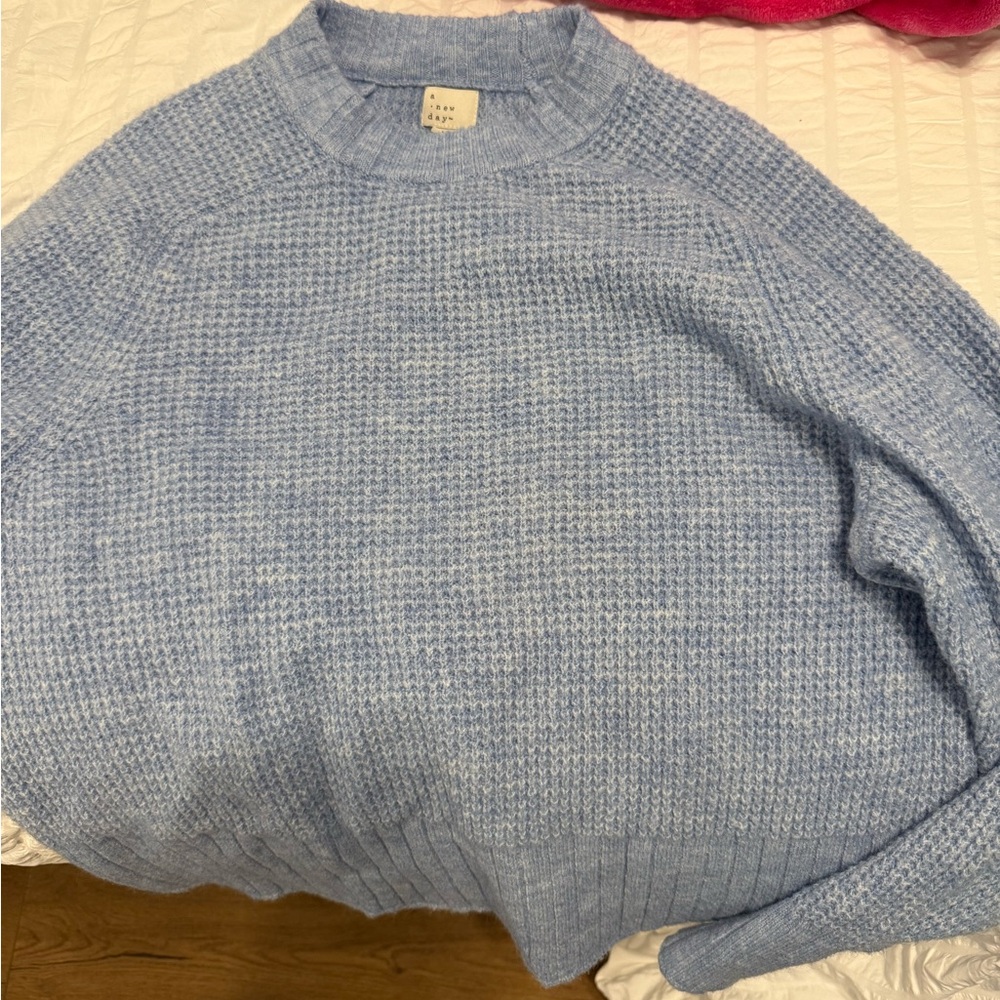 Blue sweater